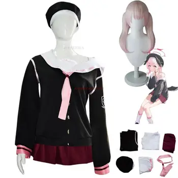 Hra Modrá Archív Projekt MX Shimoe Koharu Cosplay Kostým Parochňu Anime Školy Loli Námorník Jednotné Halloween Oblek