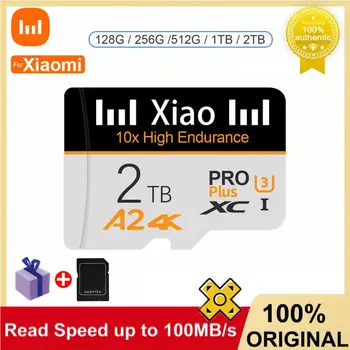 Pre Xiao 2TB 1 TB Pamäťová Karta 512 gb diskom U3 V30 4K rozlíšení Full HD Micro TF/SD Karty 256 GB Mini SD Karta 128 GB Flash TF Karty Na Telefón Fotoaparátu