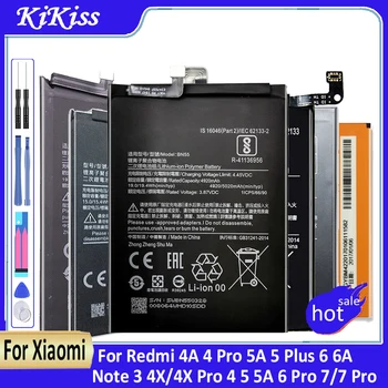 Telefón Batéria Pre Xiao Redmi Poznámka 3 3S 3X 4X 4A 5 Plus 5Plus 3 4 5 5A 6 6A 7 Pro Mi5 Mi 8 4C 5X Mi6 Mix2 kontakty batérie